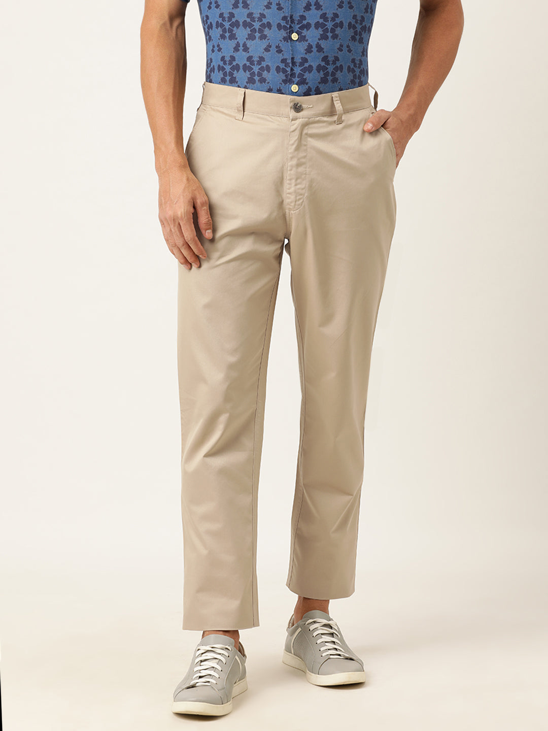Trousers Burnt Umber Premium Men's Smart Casual Store